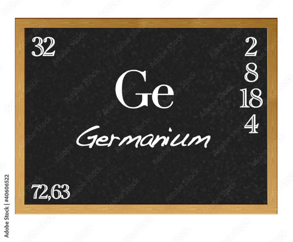 Fototapeta premium Germanium.