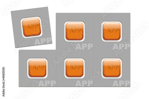 App-Tablettenverpackung