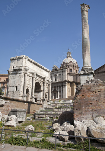 Rome - forum romanum - Triumph arch