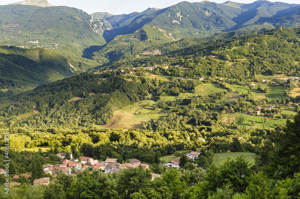 Landscape in the Appennino