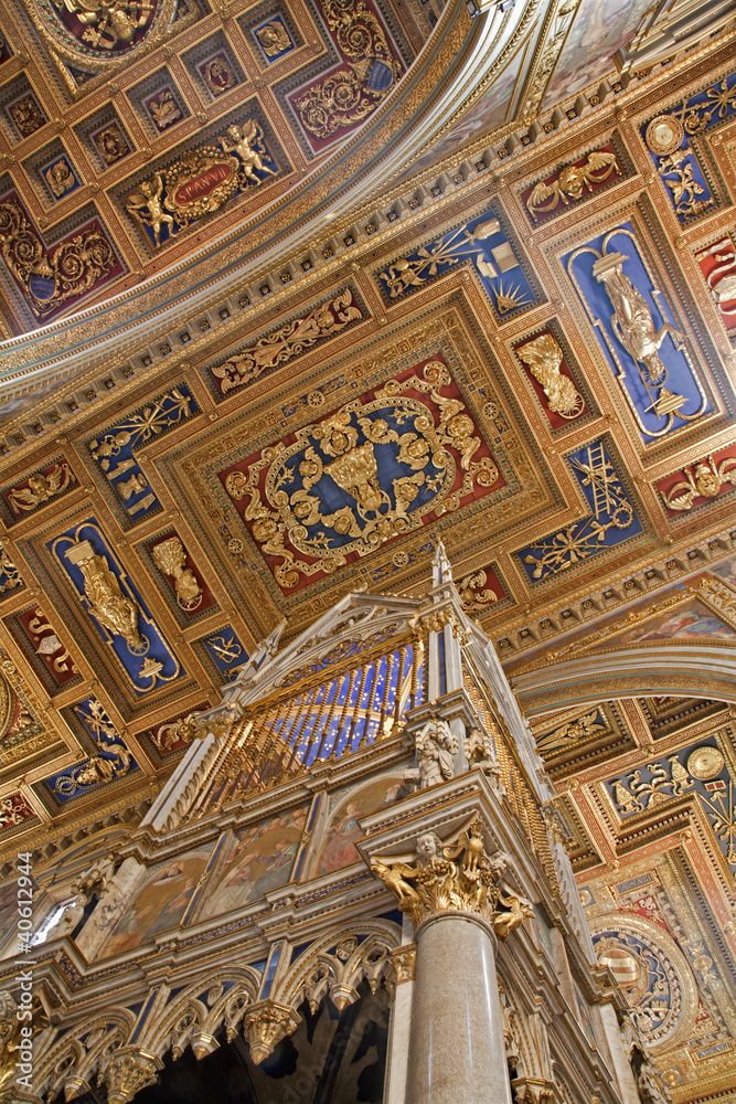 Rome - interior of Lateran basilica
