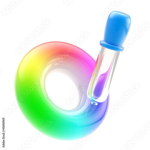 Color picker icon: gradient...