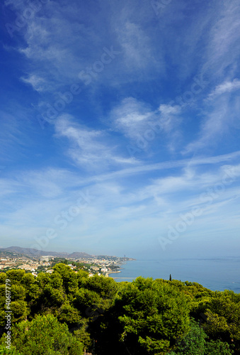 Vista de Málaga, El Palo