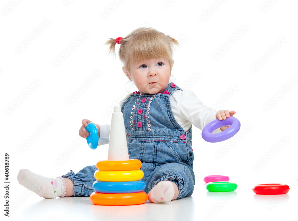 baby playing with color toy baby playing with color toy