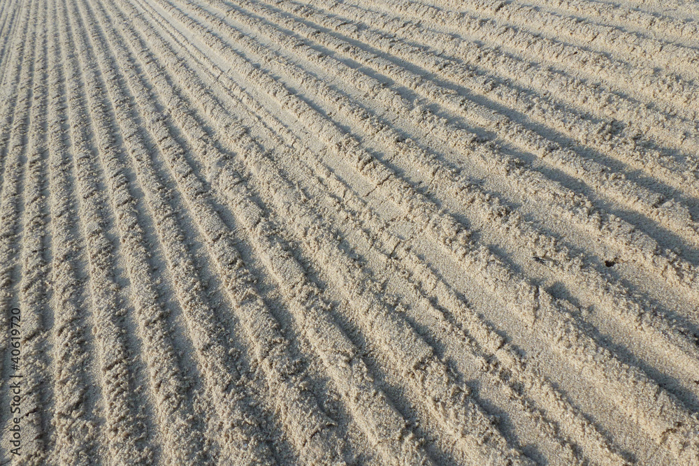 gereinigter Sandstrand... gereinigter Sandstrand...
