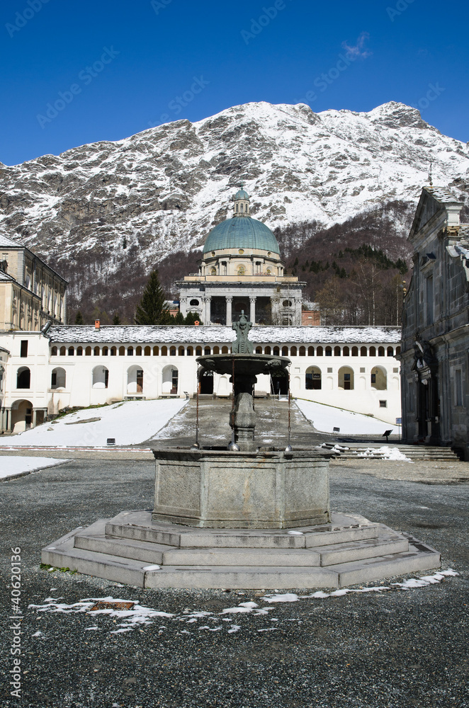 Fototapeta premium Complesso religioso di Oropa