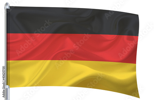 Waving flag big  - Germany