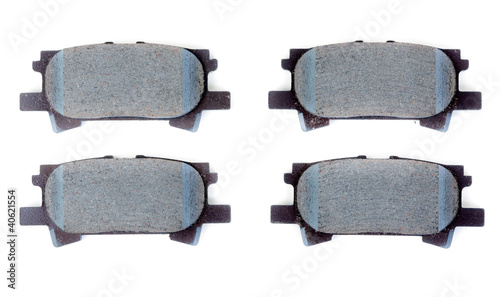Set of brake pads
