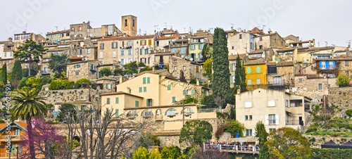 View of Biot, south of France photo