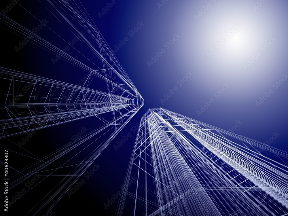 Obraz premium Abstract architecture background.