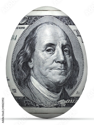 Obraz na płótnie Dollar egg.