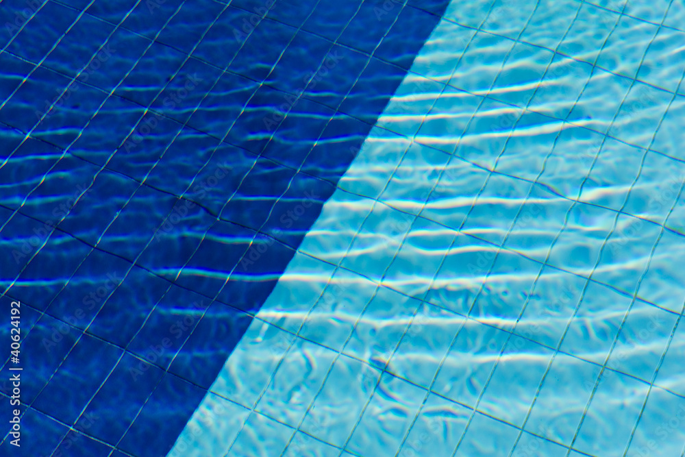 Obraz premium Tiles in the swimming pool