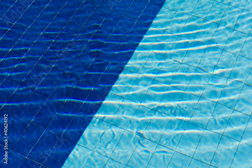 Tiles in the swimming pool
