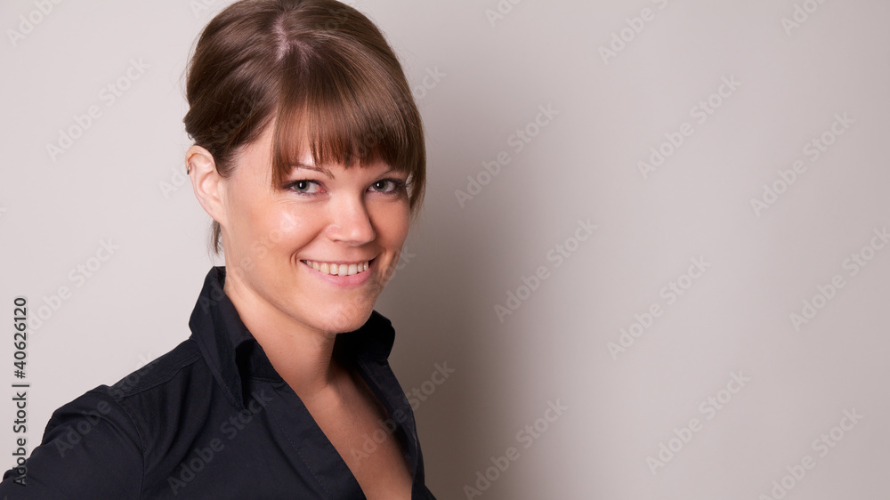 Fototapeta premium Portrait junge Frau
