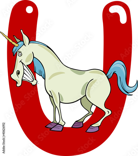 U for unicorn