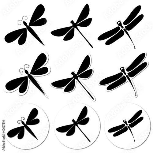 gragonfly silhouette