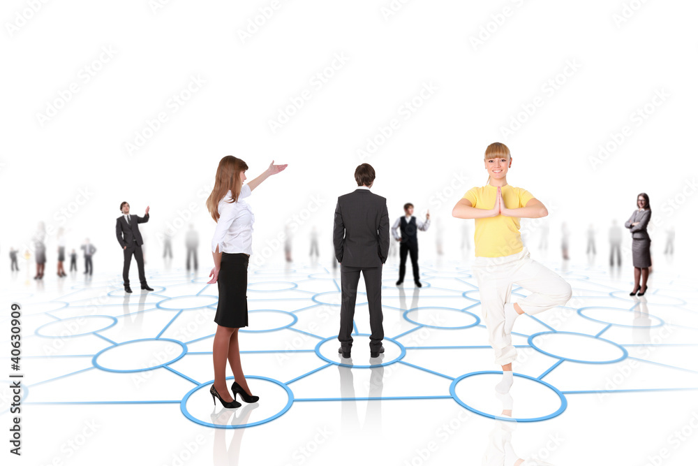 Model of social network Model of social network