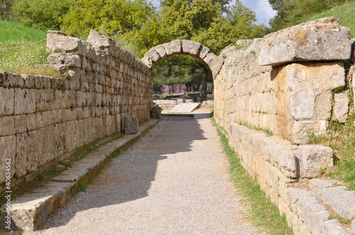 Crypte du stade d'Olympie