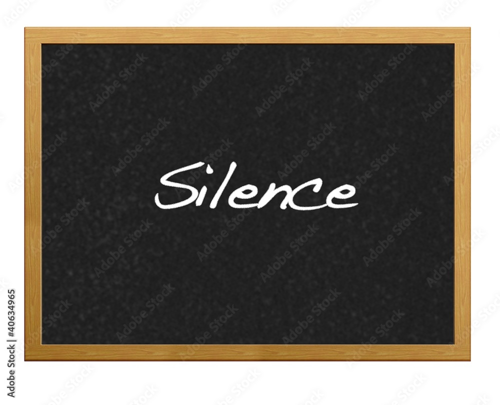 Silence. Silence.