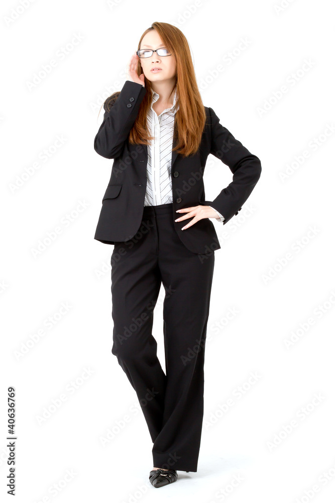 Beautiful business woman Beautiful business woman