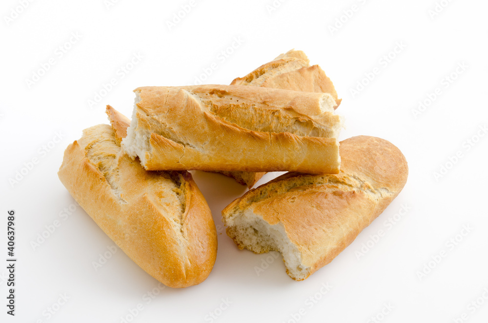 Gebrochenes Baguette