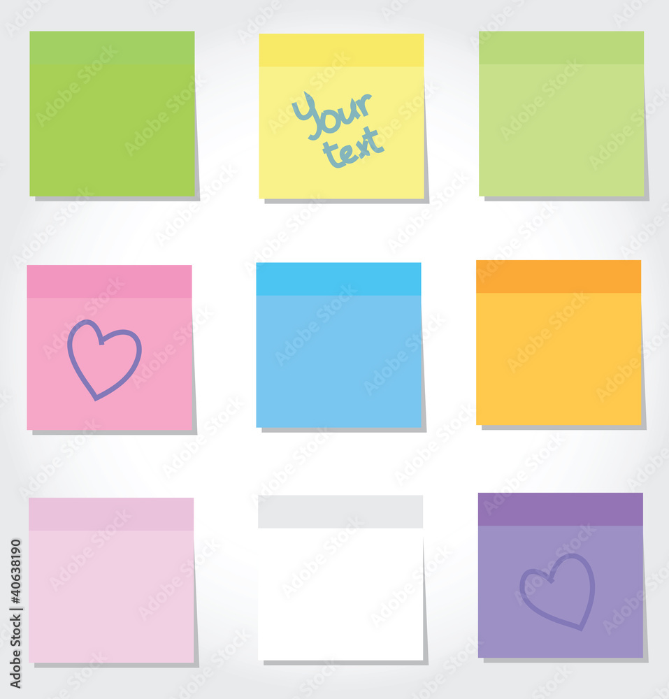 Colorful stickers Colorful stickers