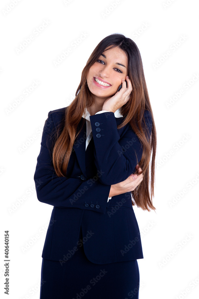 asian indian business woman talking mobile phone asian indian business woman talking mobile phone