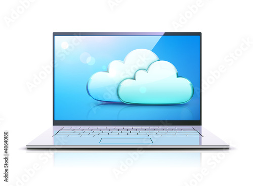 Cloud computing concept
