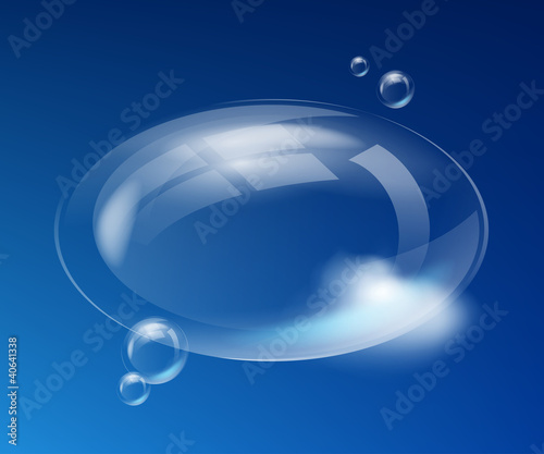 Bubble speech
