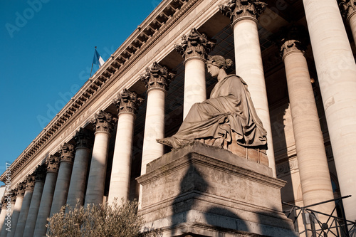 Palais Brongniart à Paris. photo