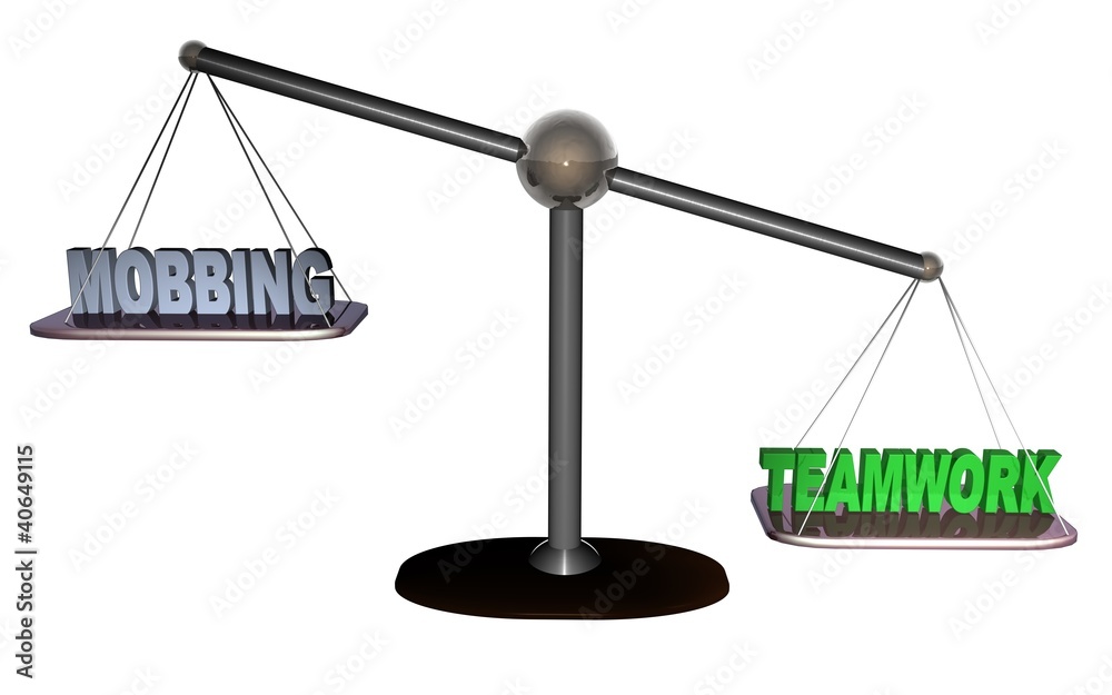 3D Waage3 - MOBBING - TEAMWORK 3D Waage3 - MOBBING - TEAMWORK