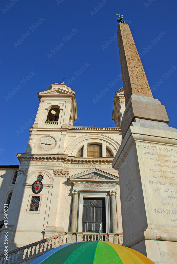 Ancient Roman obelisks Sallustiano