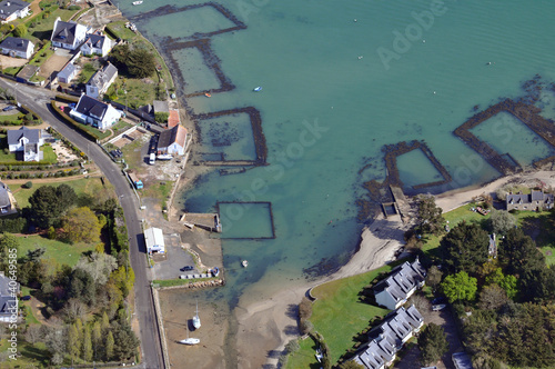 Bassins de décantation à Locmariaquer