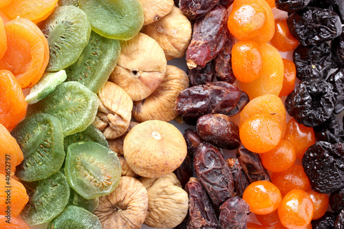 Fototapeta Naklejka Na Ścianę i Meble -  Dried fruits close up