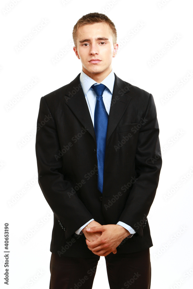 Closeup portrait of a successful businessman Closeup portrait of a successful businessman