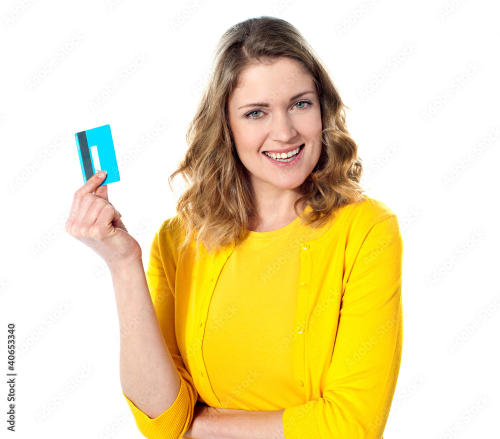 Beautiful american lady ready to shop Beautiful american lady ready to shop