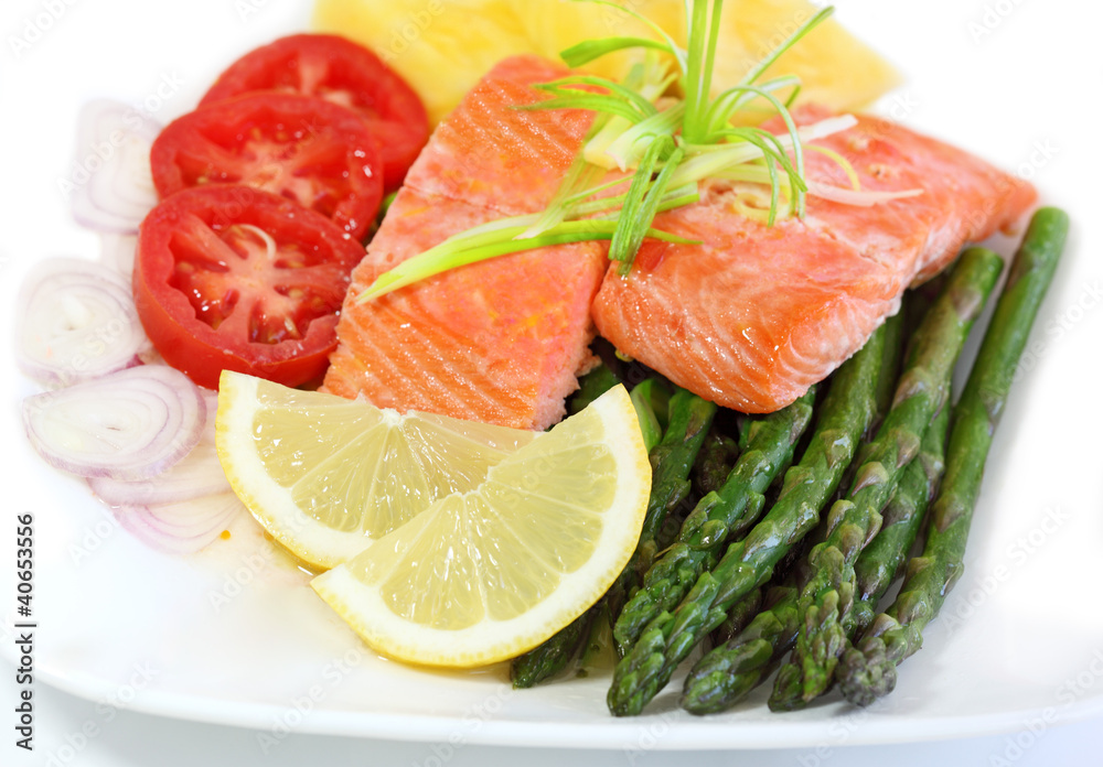 Salmon Asparagus