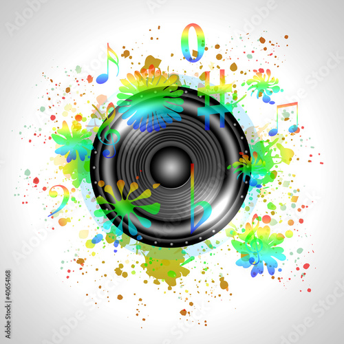 Image of music speaker