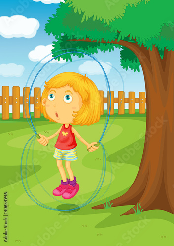 In the park