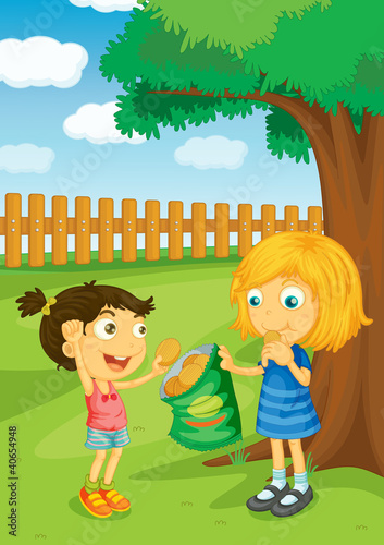 In the park