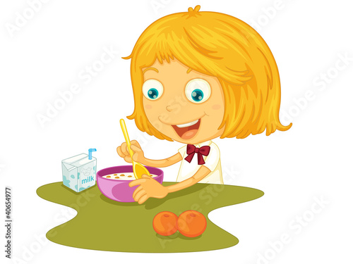 Child eating