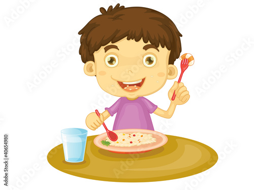 Child eating