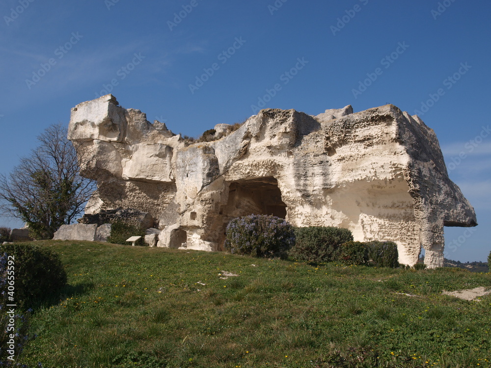 Ruine aux Baux de Provence