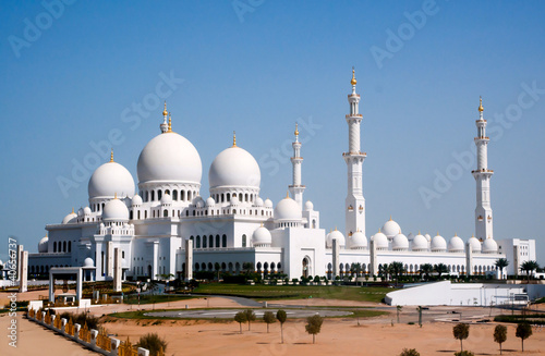 Sheikh Zayed mosque in Abu Dhabi