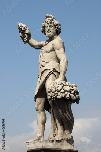 Statue of Bacchus photo