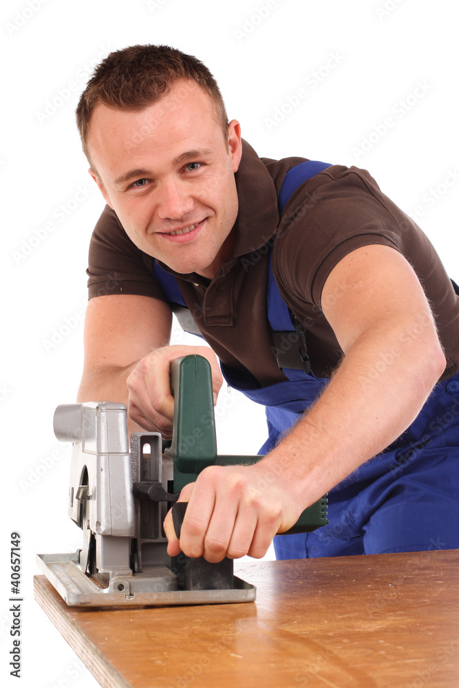 Handwerker in Aktion Handwerker in Aktion