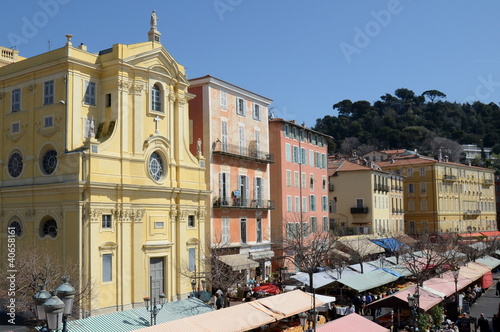 France, côte d'azur, Nice, Cours Saleya photo