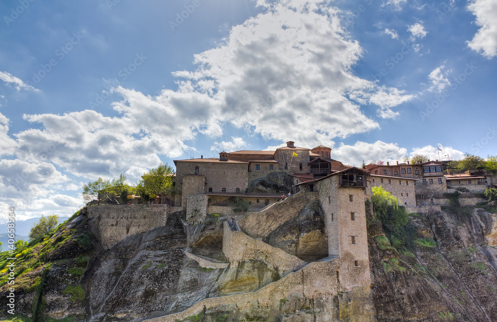 Fototapeta premium Monastery of Grand Meteoro, Meteora, Greece