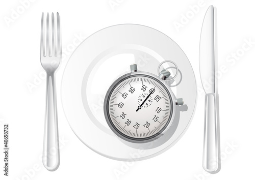 repas chronomètre