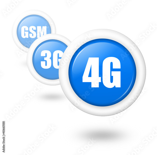 4G telecomunication progress concept vector illustration